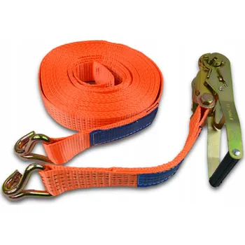 Upínací popruh UPÍNACÍ POPRUH TRANSPORTNÍ 50mm 12,0m 5 tun - S AUTOMATICKÝM NAVIJÁKEM