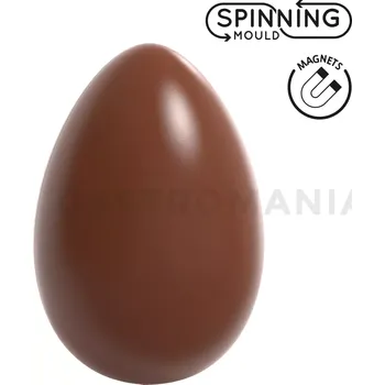 Čokoládová tyčinka 3D forma pro rotační stroj - vejce, 160x230 mm | MARTELLATO, 20SR004A