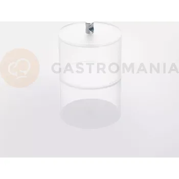 Čokoládová tyčinka Nádoba z plexiskla s matným víčkem 80x120 mm | MARTELLATO, BA1208