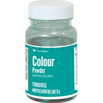 Výroba svíčky Barvivo v prášku rozpustné ve vodě 25 g - tyrkysové | MARTELLATO, Colour powder