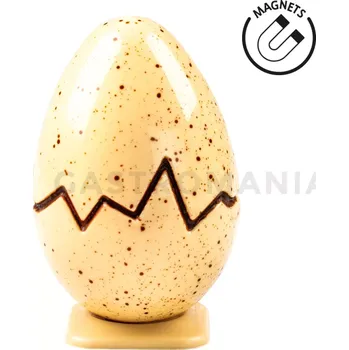 Čokoládová tyčinka 3D forma - rozbité vejce 100x150 mm | MARTELLATO, 20SR021