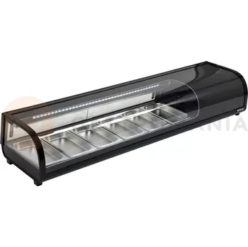 Chladící vitrína 6x1/3 GN 153x42x29,5 cm | YATO, YG-05002
