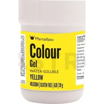 Výroba svíčky Gelová barva 30 g - žlutá | MARTELLATO, Colour gel