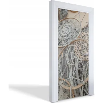 Fototapeta Samolepka na dveře nábytek fototapeta dekorace Ruční práce a větve 95x205 cm