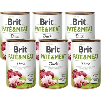 BRIT PATE & MEAT DUCK 6x400g