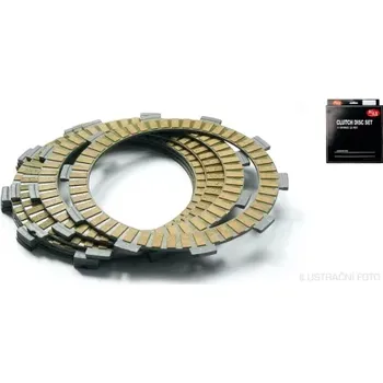 Motodíl sada spojkových lamel, Tourmax (7 ks) M323-139