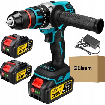 Aku Šroubovák Gisam 18 V bezkartáčový se 2 akumulátory