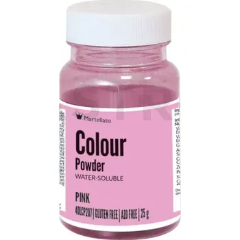 Výroba svíčky Barva v prášku, rozpustná ve vodě 25 g - růžové | MARTELLATO, Colour powder