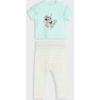 Dívčí oblečení Sinsay - Žerzejová souprava Disney - modrá - 368DG-56X - 368DG-56X-74