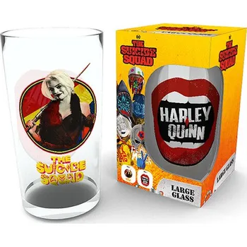 Sklenice Sklenička DC Comics - Harley Quinn
