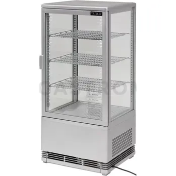 Chladící vitrína 78 l 42x38x96 cm stříbrná | YATO, YG-05057