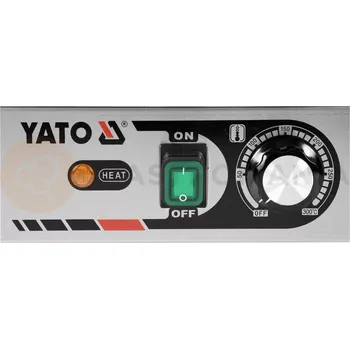 Kuchyňský gril Elektrický kontaktní gril PANINI vroubkovaný44 cm 2,2 kW | YATO, YG-04557