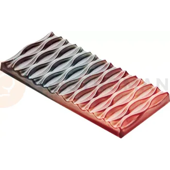 Čokoládová tyčinka Forma na tabulku čokolády, Swing 275x175 mm, 3 ks. | MARTELLATO, Swing