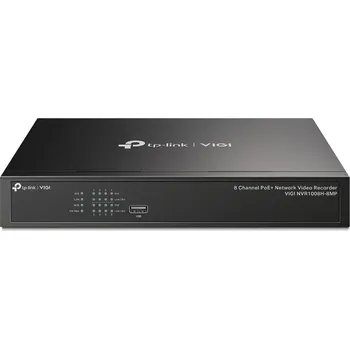 Videoserver 8 Channel PoE Network Video Recorder SPEC: H.265+/H.265/H.264+/H.264, Up to 8MP resolution, Decoding capability/8-ch@2M