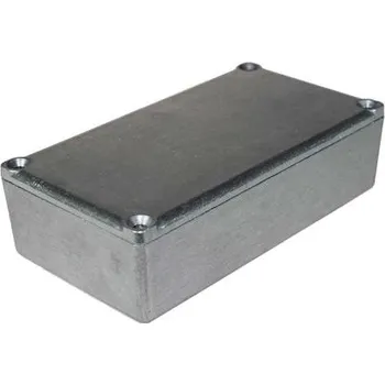 Rozvaděč Univerzální skříň IP54 stín. barva Stříbrná Odlévaný hliník 111 x 60 x 31mm