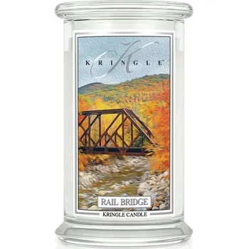 Svíčka Vonná sójová svíčka Rail Bridge Kringle Candle 1 ks