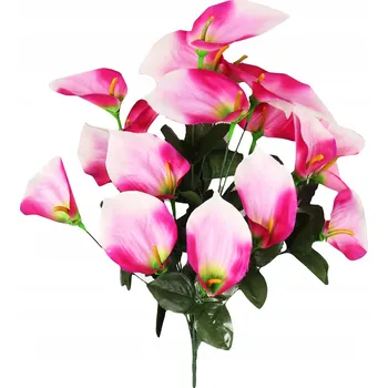 umělá květina KYTICE 12 ANTHURIÍ umělé květy KVĚTINOVÉ KYTICE