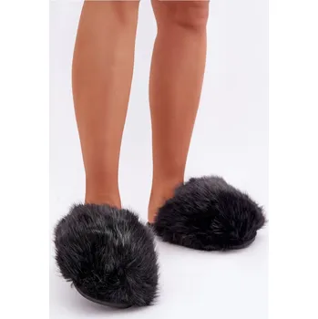 Dámské pantofle marka niezdefiniowana Dámské Kožené Pantofle Černé Wladisa Boto černá 3224514