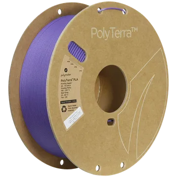 Filament Polymaker PolyTerra PLA - Electric Indigo 1 kg