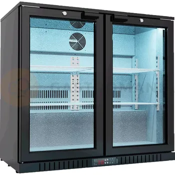 Barová chladicí vitrína, dvoudveřová, 198 l | STALGAST, 882213