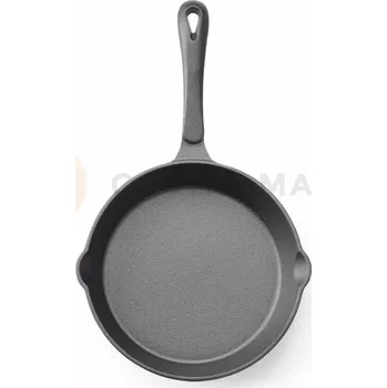 Pánev Litinová pánev, černá, 200x40 mm | HENDI, 629321