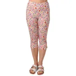 ČR výroba Legíny 3/4 VIVIEN, květy Velikost XXXL květy