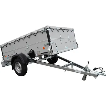 Nebrzděný sklopný přívěs s nástavbou bočnic AVZ 27 750kg 2500x1480mm