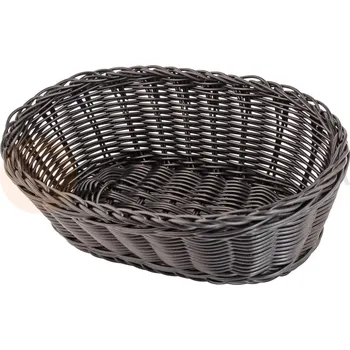 Košík z polypropylenu, černý, 255x180 mm | STALGAST, 361252