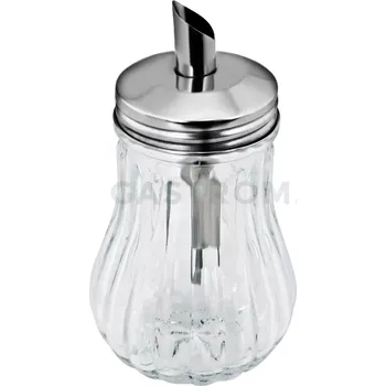 Cukřenka Skleněná cukřenka s ocelovým víkem, 0,180 l | STALGAST, 400075