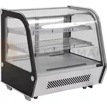 Chladící vitrína 120 l 68x56x66 cm stříbrná | YATO, YG-05025