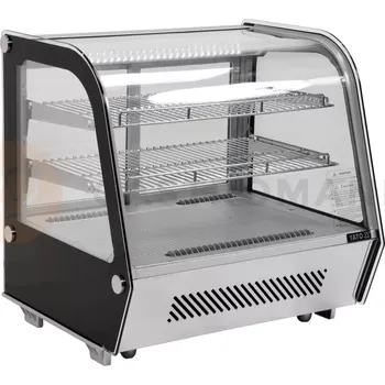 Chladící vitrína 120 l 68x56x66 cm stříbrná | YATO, YG-05025