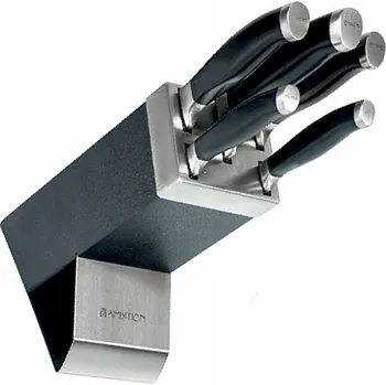 Kuchyňský nůž SADA NOŽŮ V BLOKU 6 ks AMBITION GRANITE NOŽE BLOK