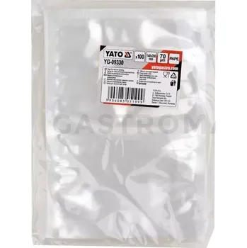 Sáčky pro komorové baličky 140x200 mm 70um, 100 ks. | YATO, YG-09330