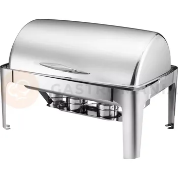 Gymnastický kůň Obdélníkový ohřívač chafing GN 1/1 | STALGAST, 437012