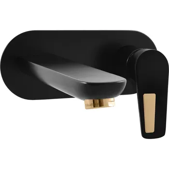 Vodovodní baterie RAV-SLEZÁK Slezák-RAV: Vodovodní baterie umyvadlová vestavěná černá matná/zlato CO135CMATZ Černá matná/Zlato č. 3