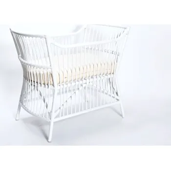 Dětská postýlka Dětská postýlka MANNA bílá vč. matrace