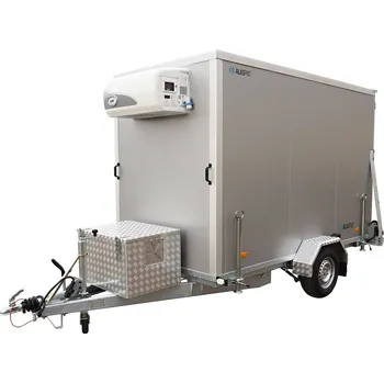 Chladírenský skříňový přívěs 1300kg 3000x1450x1930mm