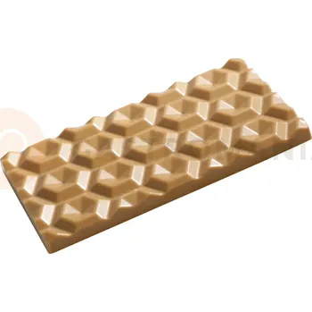 Čokoládová tyčinka Forma na tabulky čokolády, Kaleidos - 3 ks. 275x175x26 mm | MARTELLATO, Kaleidos
