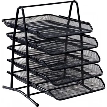 Drátěný stojan na spisy - 5 listových zásuvek - PK18-55