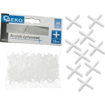 Zdenické nářadí Spárovací křížky 1,5 mm, 200 ks - GEKO