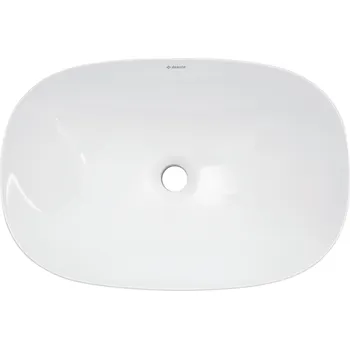 Deante Alpinia umyvadlo 60x40 cm oválné na pult bílá CGN_6U6S