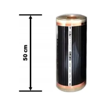 Topná rohož ELEKTRICKÉ PODLAHOVÉ TOPENÍ 50cm / 220W/m2 ECOCE 0,5 m2 220 W