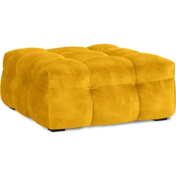 Žlutý sametový puf Windsor & Co Sofas Vesta ID_1413323