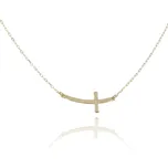 Zlatnictví Helios Zlatý náhrdelník s křížkem