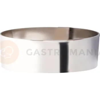 Kuchyňská sůl Kulatá forma z nerezové oceli - průměr 240x60 mm | MARTELLATO, 1H6X24