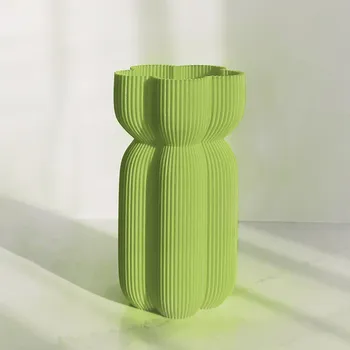 Váza Plantbee Váza Akonia tmavě šedá