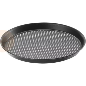 Vybavení pro přežití Děrovaný podnos na pizzu, 270x25 mm | HENDI, 616901