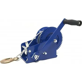 lanový naviják Ruční naviják 3500 lb/1578 kg, ocelové lano 10 m