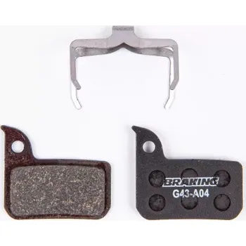 Brzdová destička brzdové destičky pro systémy SRAM, BRAKING (směs Organic) 2 ks v balení C009-0015