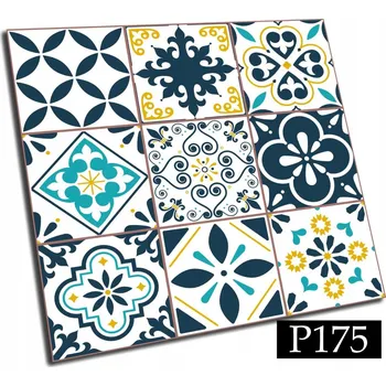 vinylová podlaha Samolepicí dlaždice PVC 15x15cm Arabský vzor - PVC dlaždice